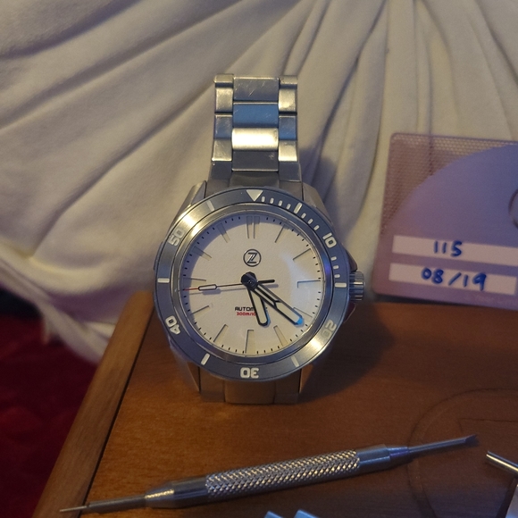 Zelos Swordfish Frost full lume Limited Edition Watch115/200